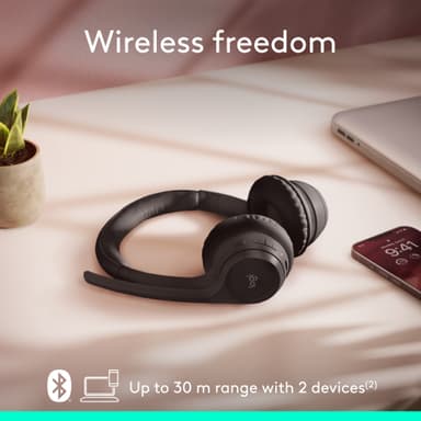 Logitech Zone 300 trådlöst headset (grafit)