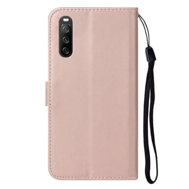 SKALO Sony Xperia 10 V Plånboksfodral i PU-Läder - Roséguld