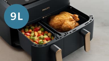 Philips 3000 Series Dual Basket airfryer NA352/00