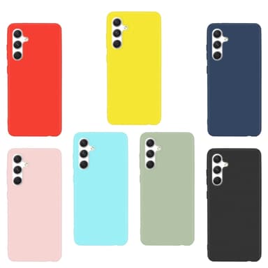 SKALO Samsung A55 5G Ultratunn TPU-Skal - Rosa