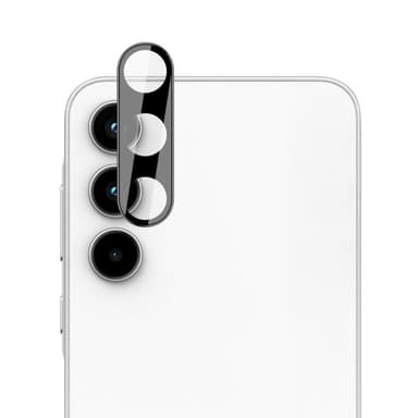 2-PACK SKALO Samsung Galaxy A35 5G 3D Linsskydd/Kameraskydd Härdat Glas - Svart
