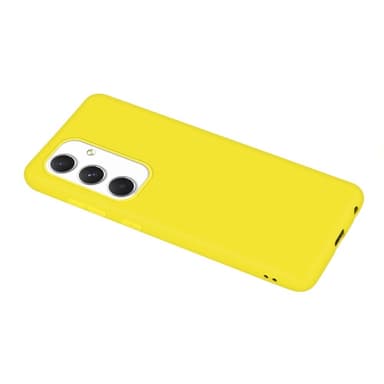 SKALO Samsung A35 5G Ultratunn TPU-Skal - Gul