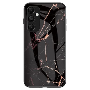 SKALO Samsung A55 5G Marmor Härdat Glas TPU-skal - Motiv 1