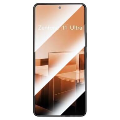 2-PACK SKALO Asus Zenfone 11 Ultra 5G Heltäckande Skärmskydd Härdat Glas - Svart