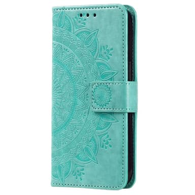 SKALO Samsung A55 5G Mandala Plånboksfodral - Turkos