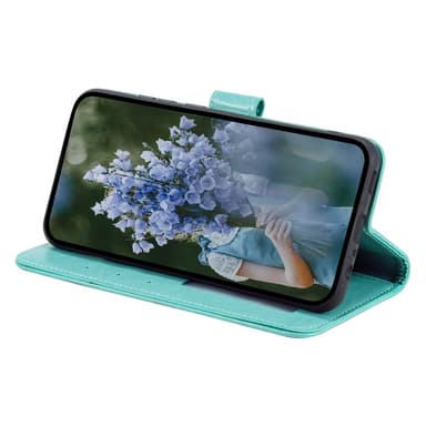 SKALO Samsung A55 5G Mandala Plånboksfodral - Turkos