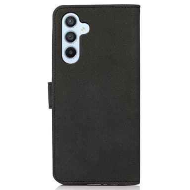 SKALO Samsung A35 5G KHAZNEH Plånboksfodral i PU-Läder - Svart