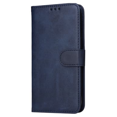 SKALO Samsung A35 5G PU-Läder Plånboksfodral - Blå