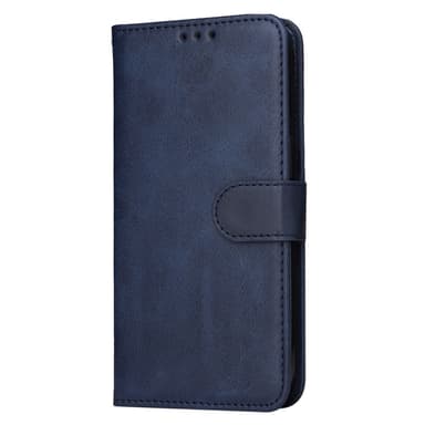 SKALO Samsung A55 5G PU-Läder Plånboksfodral - Blå