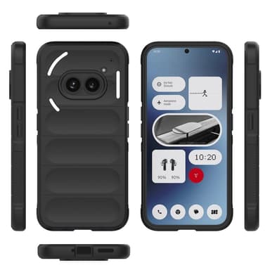 SKALO Nothing Phone (2a) Rugged Bumpers TPU-Skal - Svart