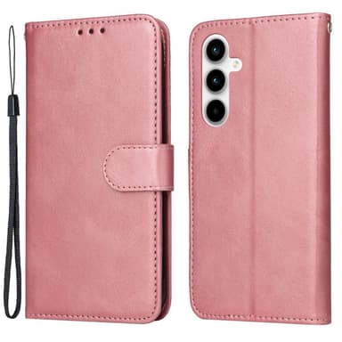 SKALO Samsung A35 5G PU-Läder Plånboksfodral - Rosa