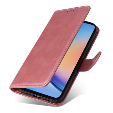 SKALO Samsung A35 5G PU-Läder Plånboksfodral - Rosa