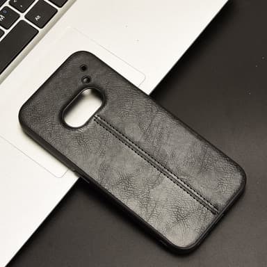 SKALO Nothing Phone (2a) PU-Läder Hybrid Skal - Svart