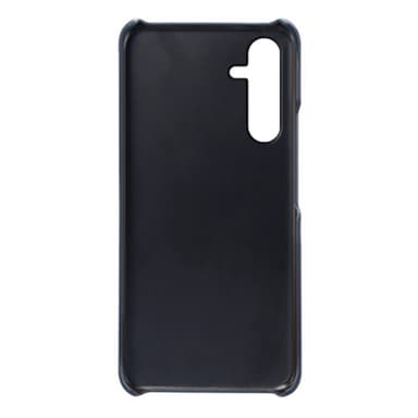 SKALO Samsung A55 5G PU Läder Skal med Korthållare/Plånbok - Blå