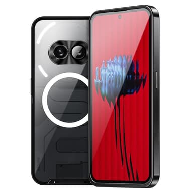SKALO Nothing Phone (2a) Magic Shield Metall Magnetring - Svart