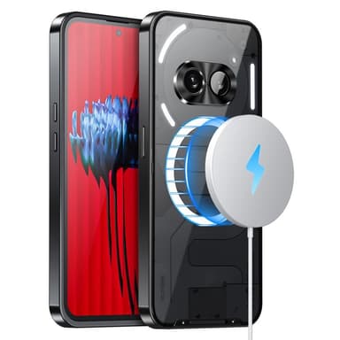 SKALO Nothing Phone (2a) Magic Shield Metall Magnetring - Svart