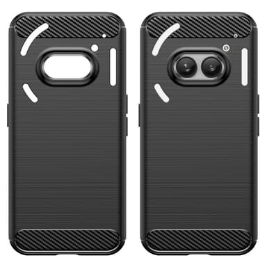 SKALO Nothing Phone (2a) Armor Carbon Stöttåligt TPU-skal - Svart