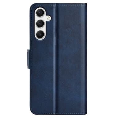SKALO Samsung A35 5G Premium Plånboksfodral - Blå