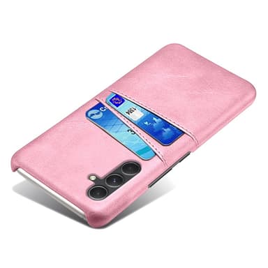 SKALO Samsung A55 5G PU Läder Skal med Korthållare/Plånbok - Roséguld
