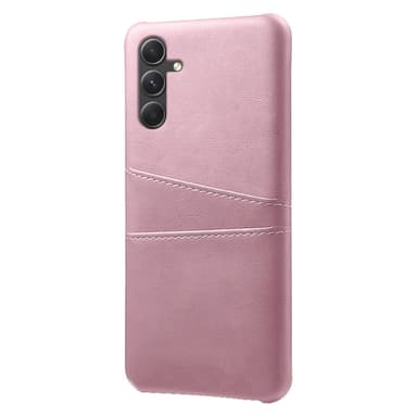 SKALO Samsung A55 5G PU Läder Skal med Korthållare/Plånbok - Roséguld