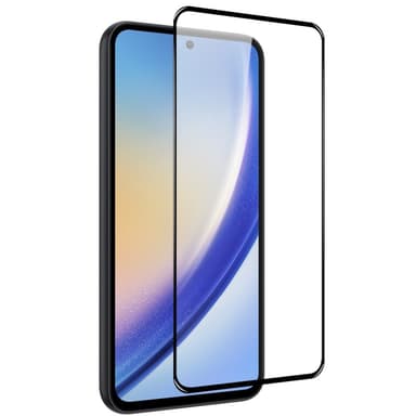 SKALO Samsung Galaxy A55 5G Heltäckande Skärmskydd Härdat Glas - Svart