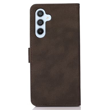 SKALO Samsung A55 5G KHAZNEH Plånboksfodral i PU-Läder - Brun