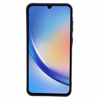 SKALO Samsung A35 5G Mattsvart Ultratunn TPU-Skal