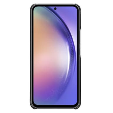 SKALO Samsung A55 5G PU Läder Skal med Korthållare/Plånbok - Svart