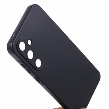 SKALO Samsung A55 5G Mattsvart Ultratunn TPU-Skal