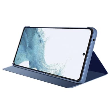 SKALO Samsung A35 5G Clear View Spegel fodral - Guld