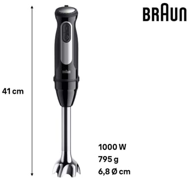 Braun MultiQuick 5 Pro stavmixer MQ55.236M (svart)