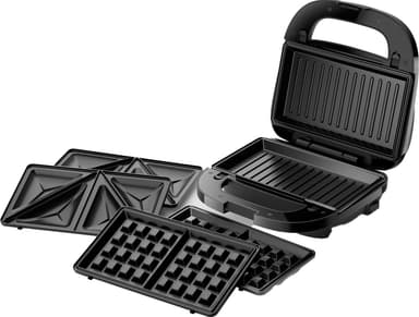 Philips 5000 Series smörgåsgrill HD2350/80 (svart/rostfritt stål)
