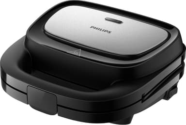 Philips 5000 Series smörgåsgrill HD2350/80 (svart/rostfritt stål)