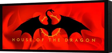 Game of Thrones House of the Dragon Targaryen lampa
