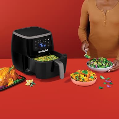 Nutribullet XXL digital airfryer NBA071B (svart)