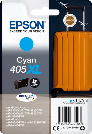 EPSON 405XL bläckpatron (cyan)