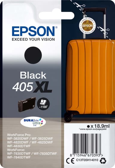 EPSON 405XL bläckpatron (svart)