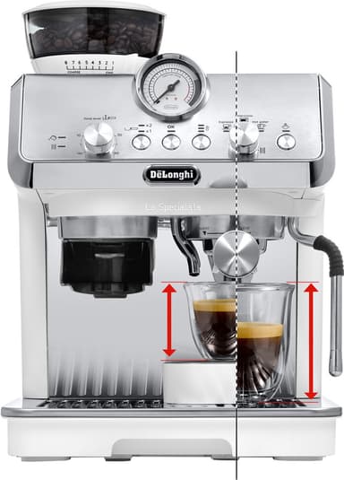 DeLonghi La Specialista Arte EC9155.W manuell espressomaskin