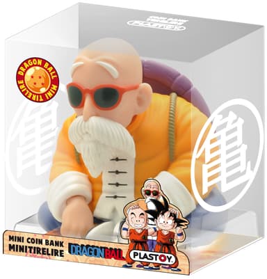 Plastoy Dragon Ball Z sparbössa (Master Roshi)