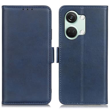 SKALO OnePlus Nord 3 5G / Ace 2V Premium Plånboksfodral - Blå
