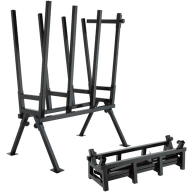 tectake Sågbock typ 2 - svart