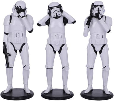 Nemesis Now Star Wars actionfigurer (Hear no Evil Stormtrooper)