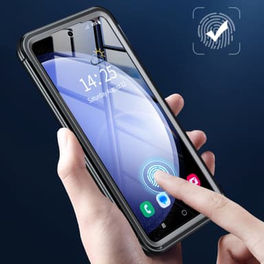 Fallsäkert och repsäkert mobiltelefonfodral för Samsung Galaxy S24 Ser