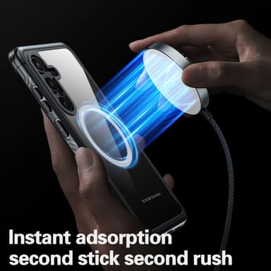 Fallsäkert och repsäkert mobiltelefonfodral för Samsung Galaxy S24 Ser