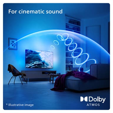 Philips 65" PUS8079 4K LED Ambilight Smart TV (2024)