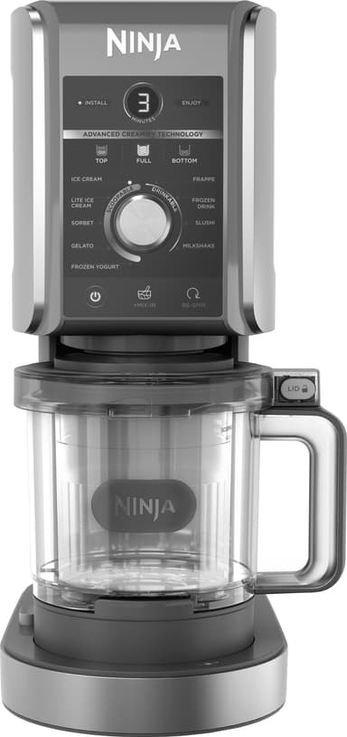 Ninja CREAMi Deluxe glassmaskin NC501EU (svart/silver)