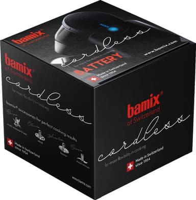 Bamix sladdlöst stavmixerbatteri 3100.001 (svart)