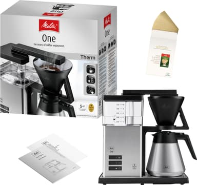 Melitta One Thermo kaffebryggare 22775 (svart)