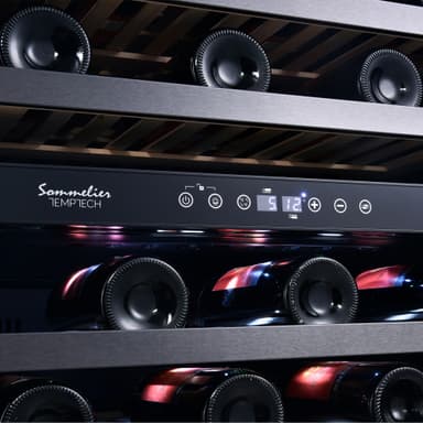 Temptech Serie Sommelier Vinkyl SOM180DRB-24 (fristående)