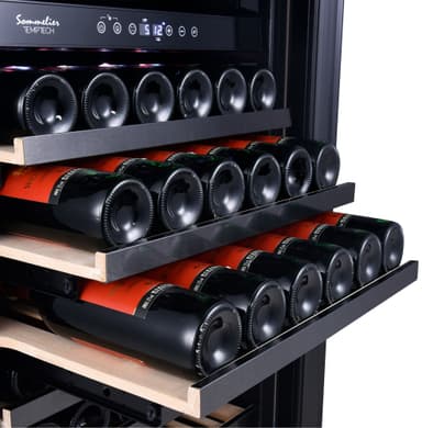Temptech Serie Sommelier Vinkyl SOM180DRB-24 (fristående)